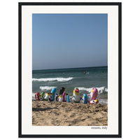 Penguins in Puglia Framed Print