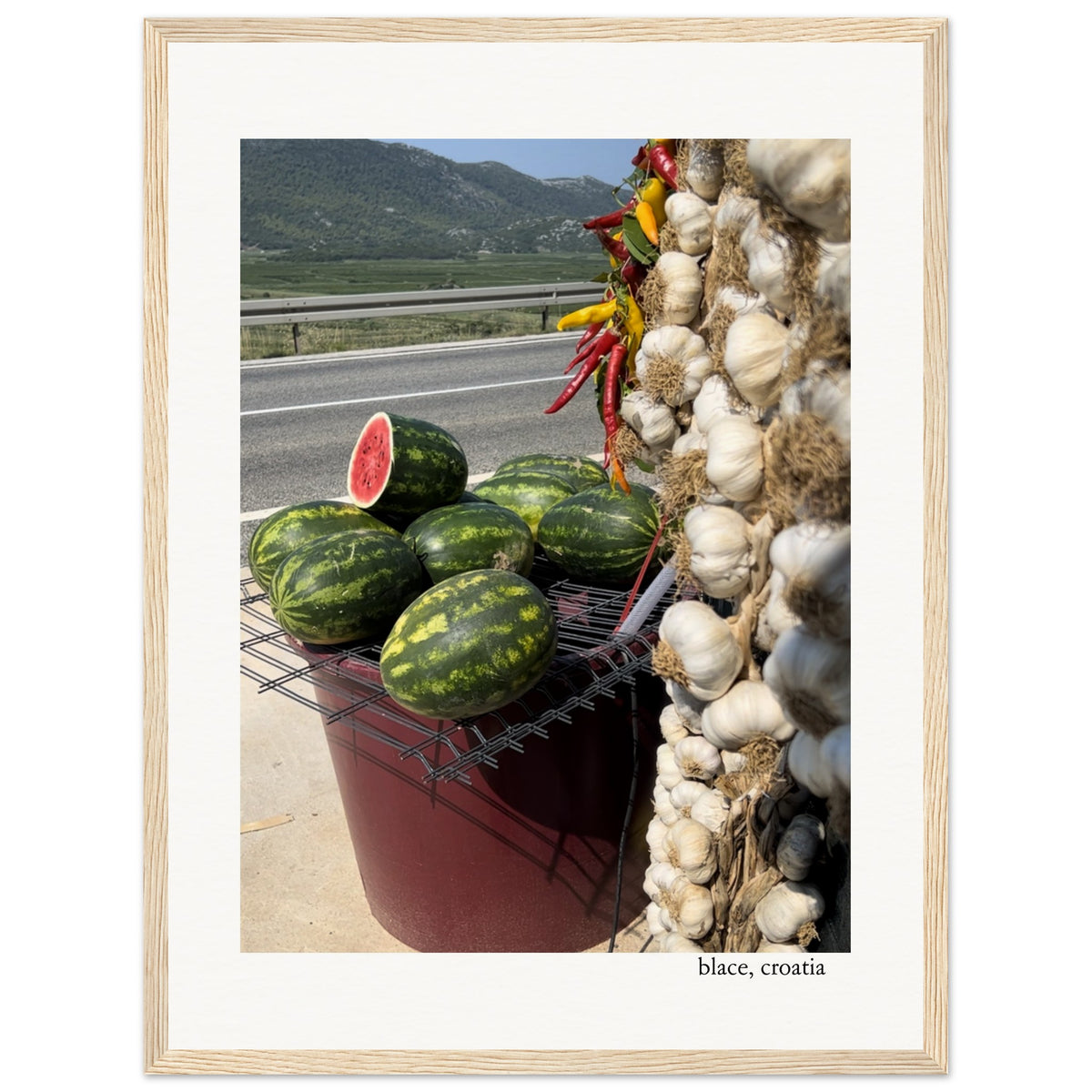 Grocery Shopping Framed Print