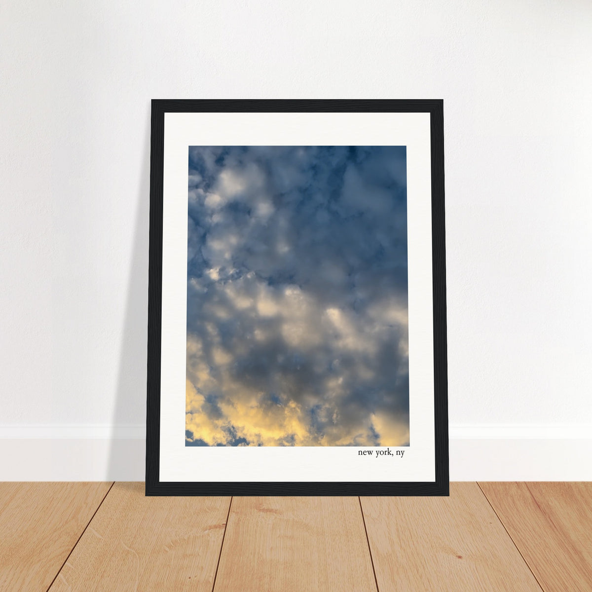 New York Morning Sky Framed Print