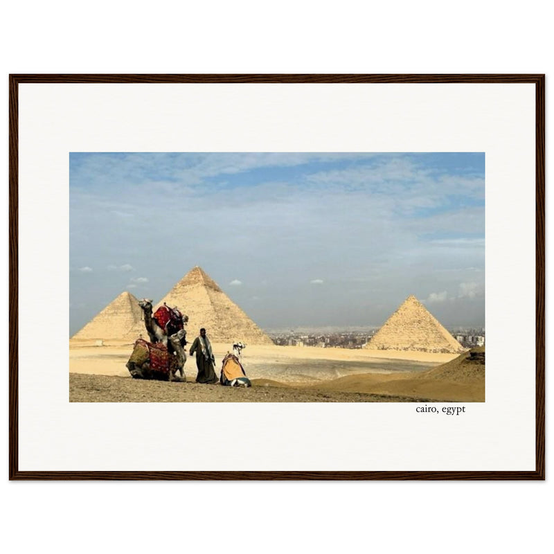 Team Meeting in Cairo Framed Print