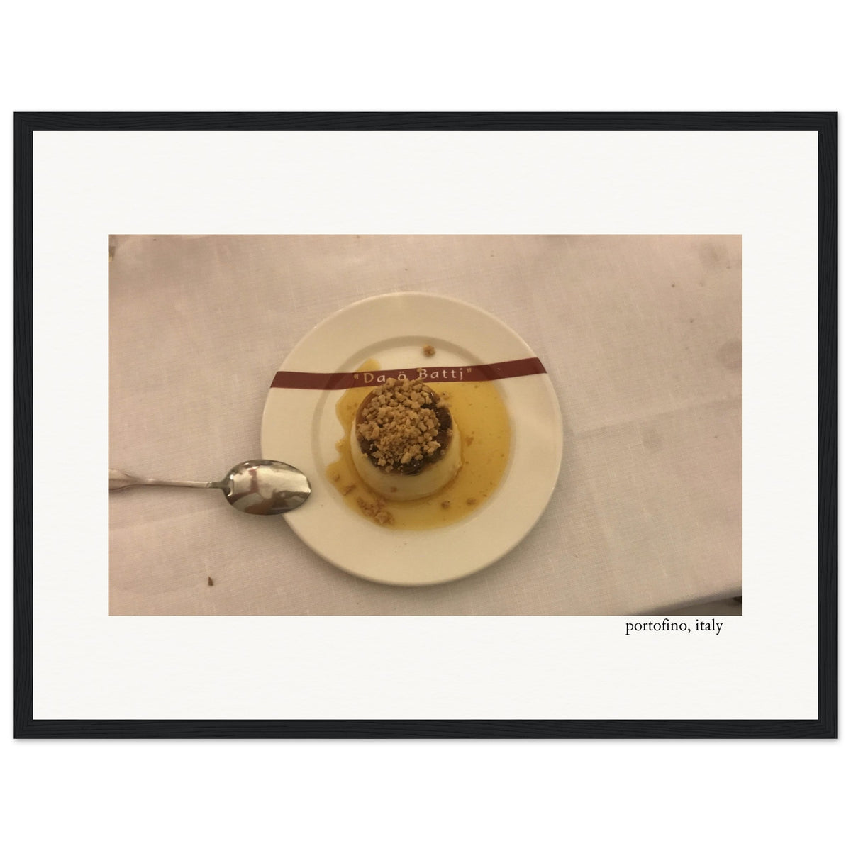 Italian Dessert Framed Print