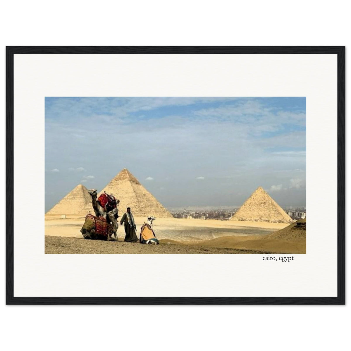 Team Meeting in Cairo Framed Print