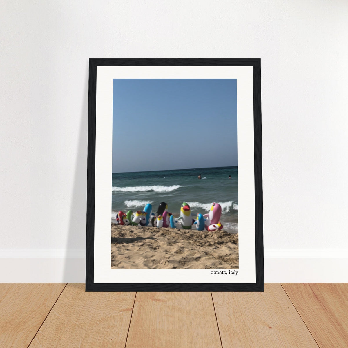 Penguins in Puglia Framed Print