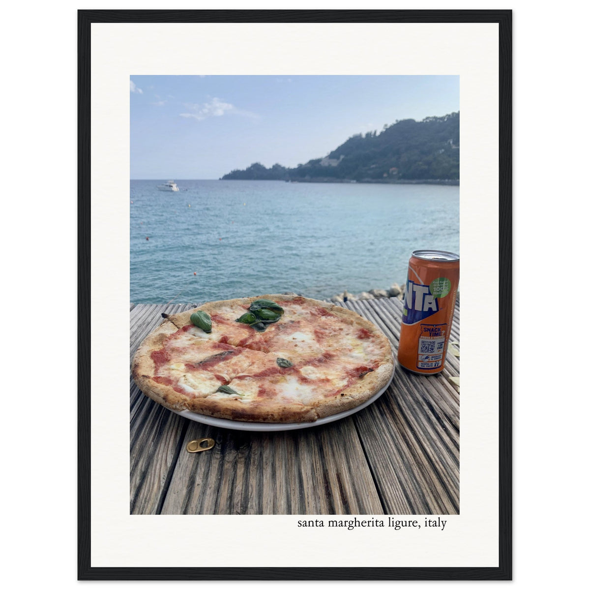 Lunch on the Italian Riviera Framed Print