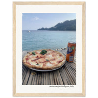 Lunch on the Italian Riviera Framed Print