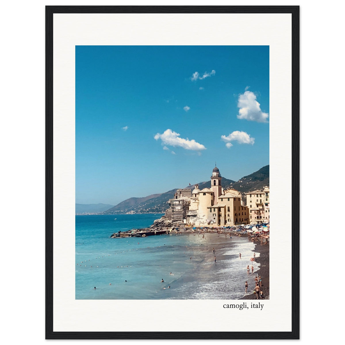 Afternoon in Camogli Framed Print