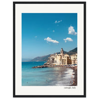 Afternoon in Camogli Framed Print