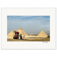 Team Meeting in Cairo Framed Print