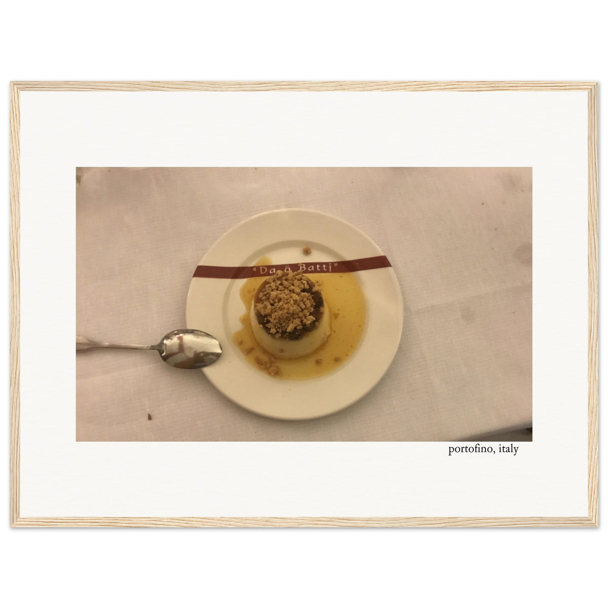 Italian Dessert Framed Print