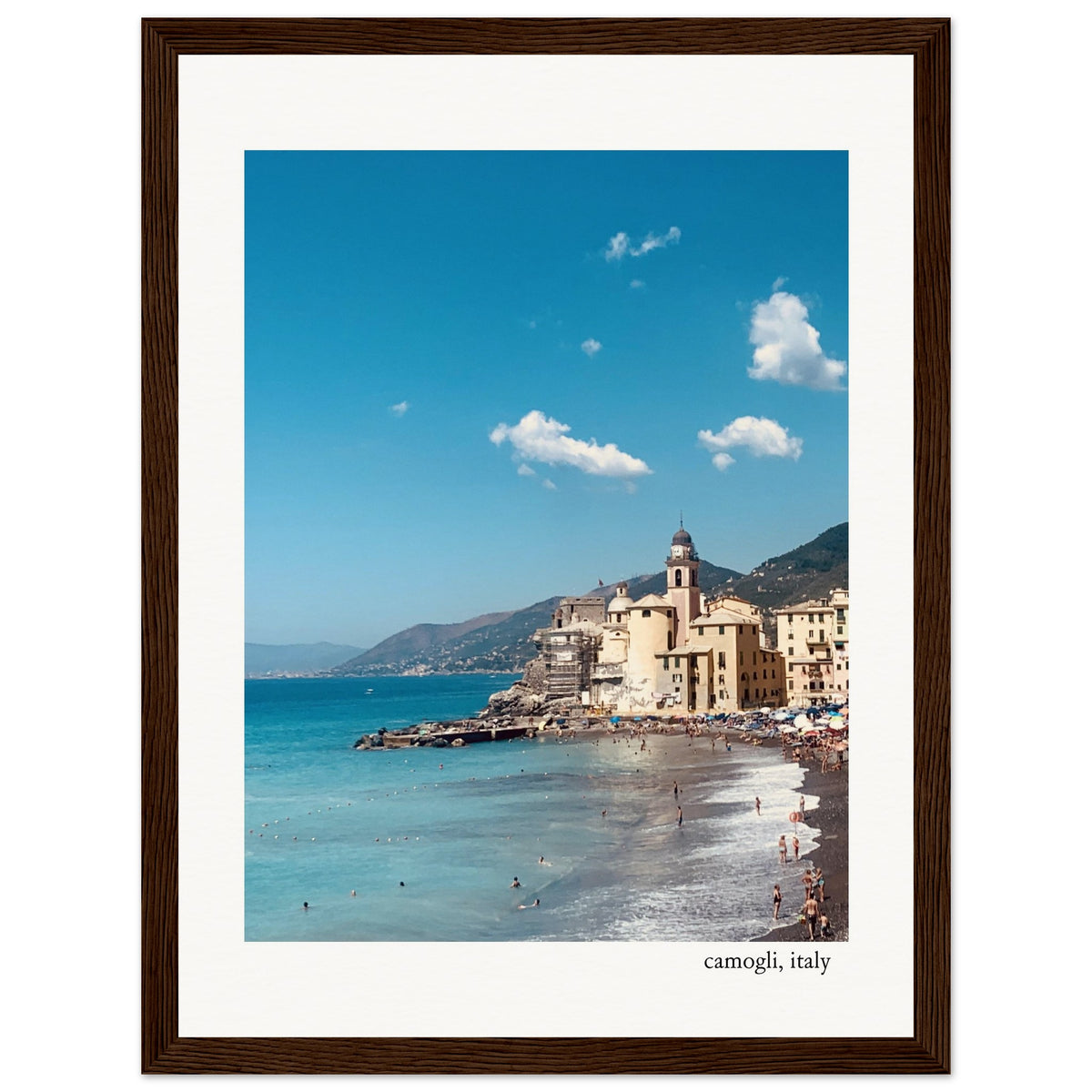 Afternoon in Camogli Framed Print