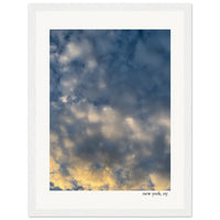 New York Morning Sky Framed Print