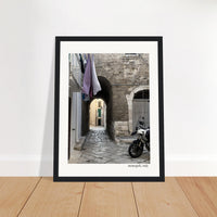 Morning in Monopoli Framed Print