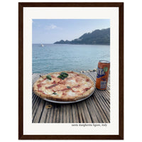 Lunch on the Italian Riviera Framed Print