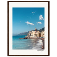 Afternoon in Camogli Framed Print