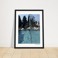 Water Therapy Framed Print