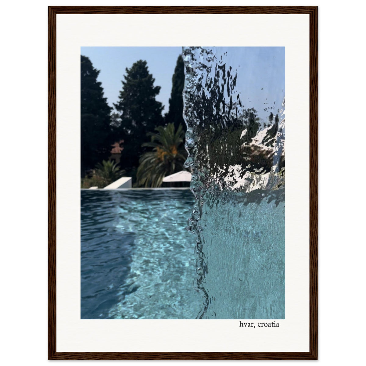 Water Therapy Framed Print