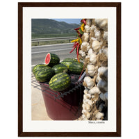 Grocery Shopping Framed Print