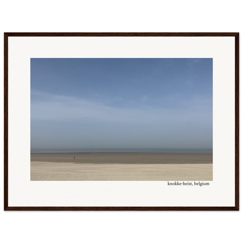 Quiet Beach Framed Print