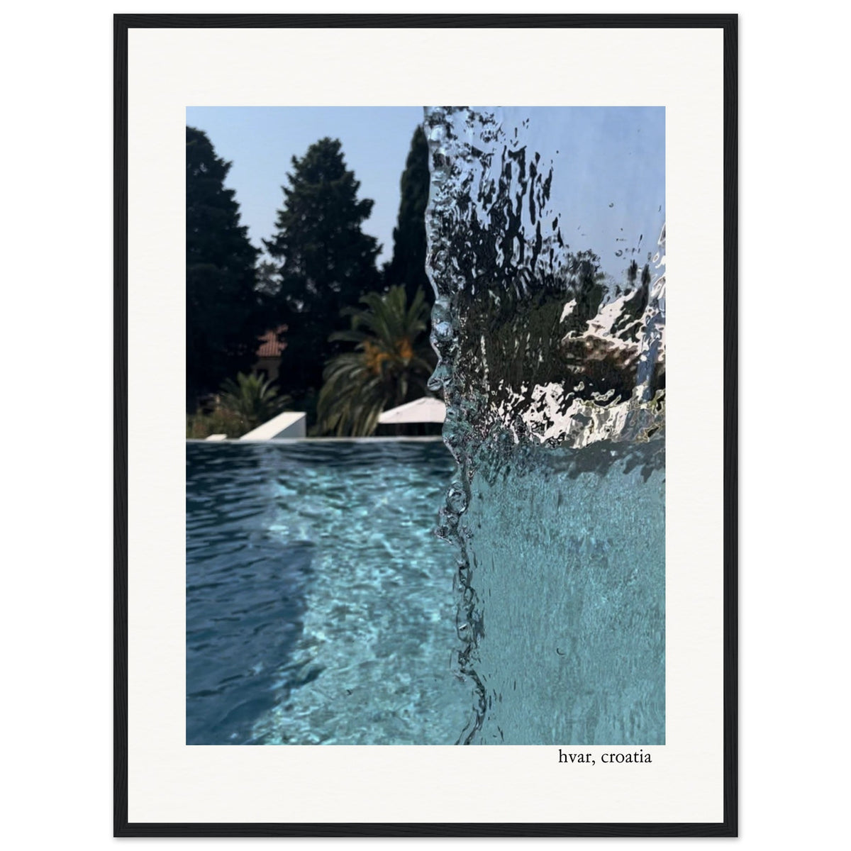 Water Therapy Framed Print