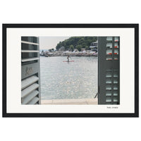 Bathroom Views Framed Print