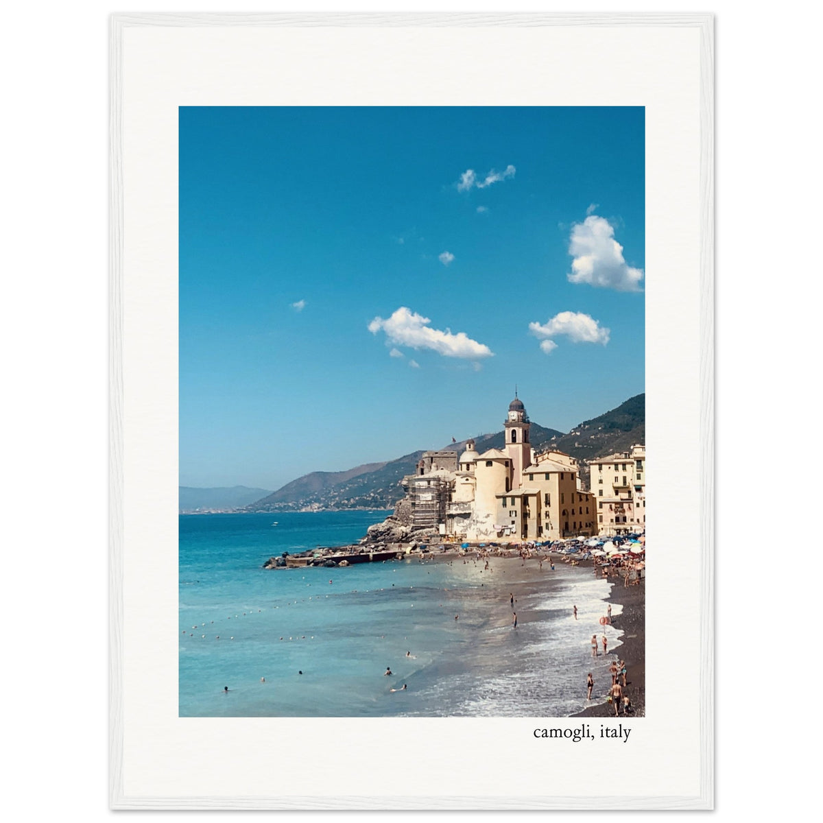 Afternoon in Camogli Framed Print