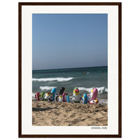 Penguins in Puglia Framed Print