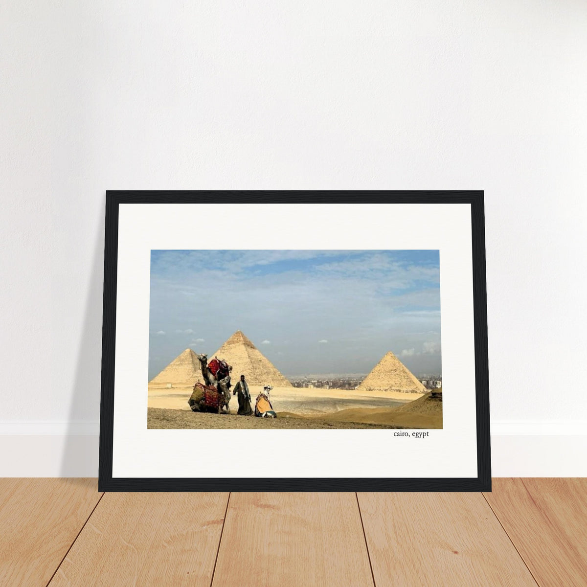 Team Meeting in Cairo Framed Print