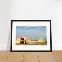 Team Meeting in Cairo Framed Print