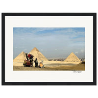 Team Meeting in Cairo Framed Print