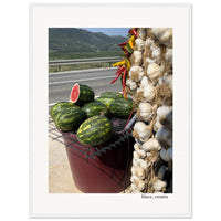 Grocery Shopping Framed Print