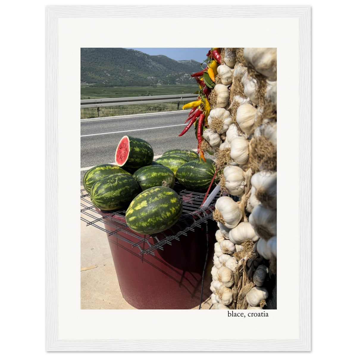 Grocery Shopping Framed Print