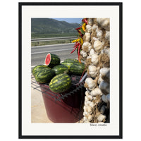 Grocery Shopping Framed Print