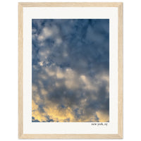 New York Morning Sky Framed Print