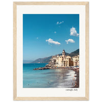 Afternoon in Camogli Framed Print