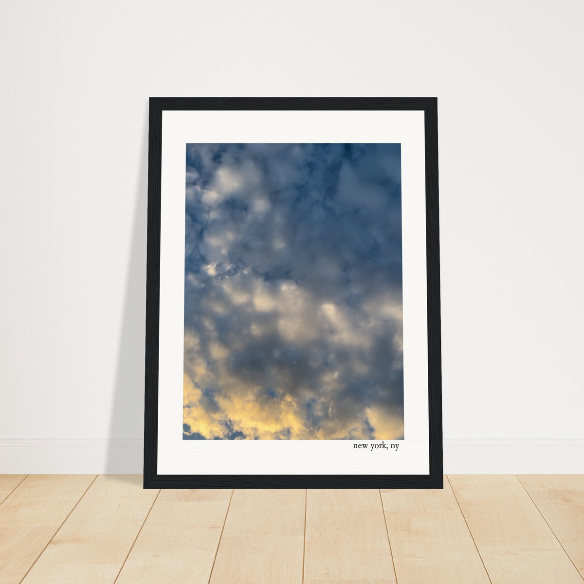 New York Morning Sky Framed Print