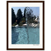 Water Therapy Framed Print