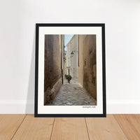 Narrow Streets Framed Print