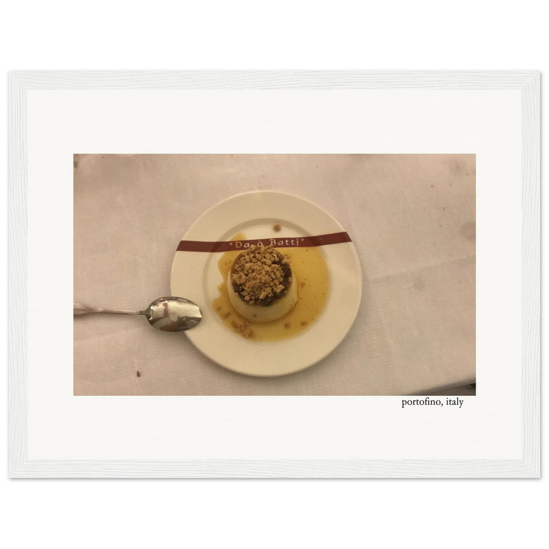 Italian Dessert Framed Print