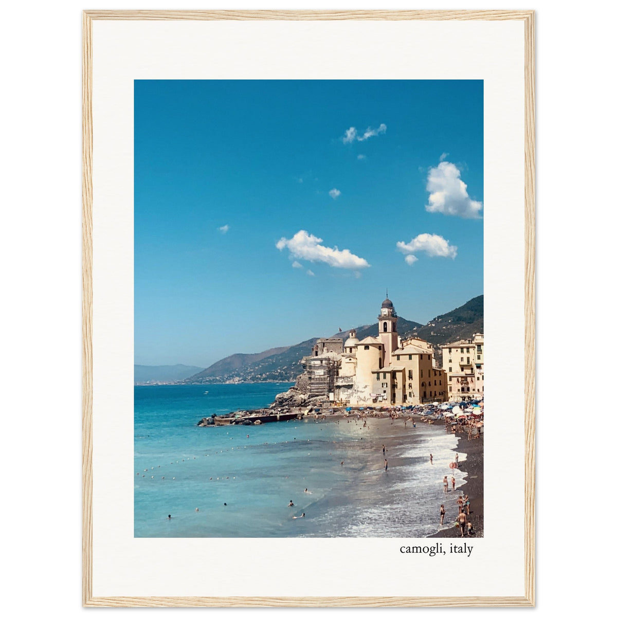 Afternoon in Camogli Framed Print