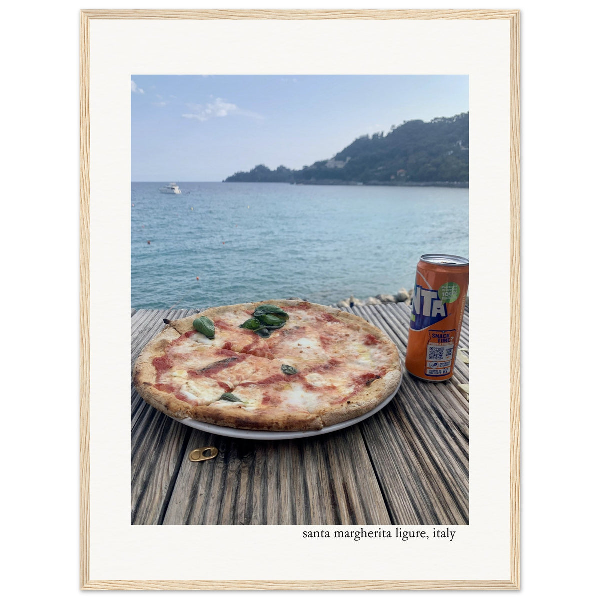 Lunch on the Italian Riviera Framed Print