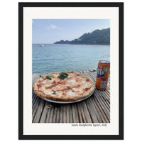 Lunch on the Italian Riviera Framed Print