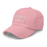 “I Belong in Italy” Hat