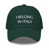 “I Belong in Italy” Hat