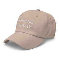 “I Belong in Italy” Hat