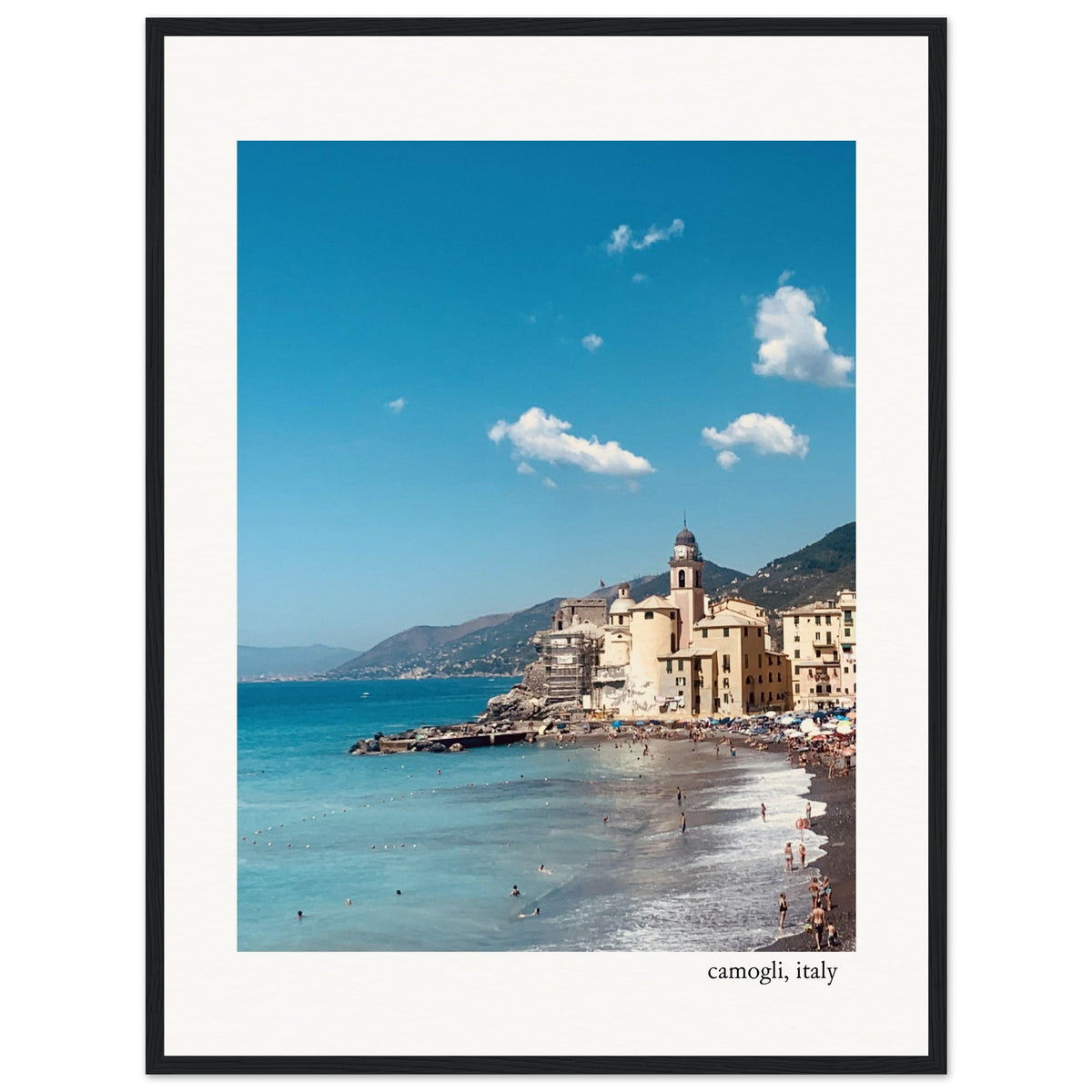 Afternoon in Camogli Framed Print