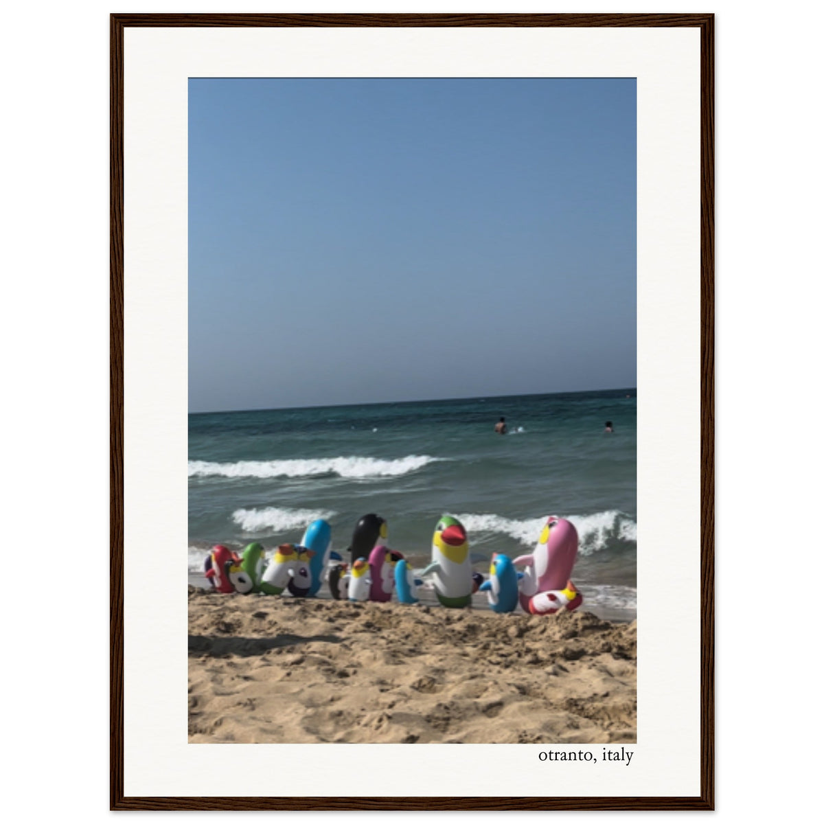 Penguins in Puglia Framed Print