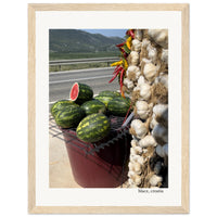 Grocery Shopping Framed Print