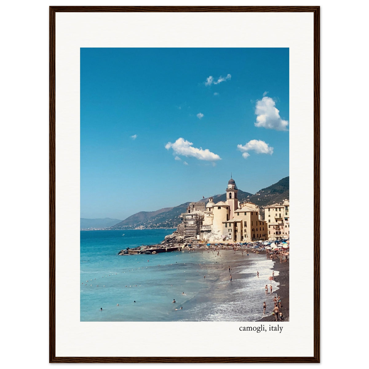 Afternoon in Camogli Framed Print