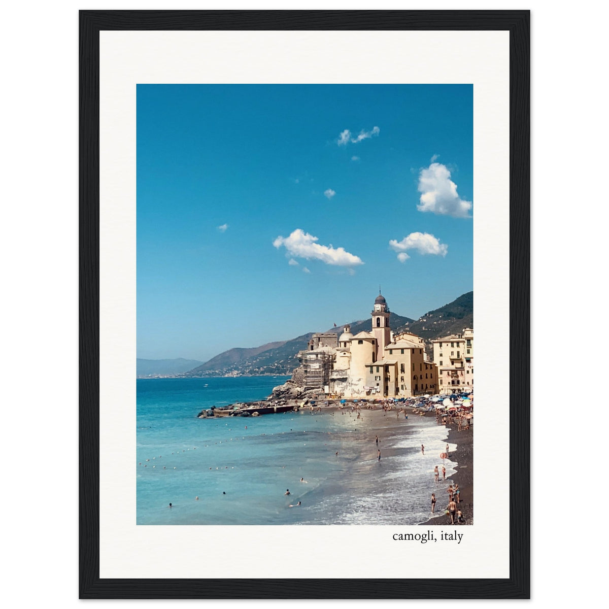 Afternoon in Camogli Framed Print