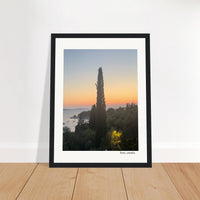 Sunset on the Adriatic Framed Print